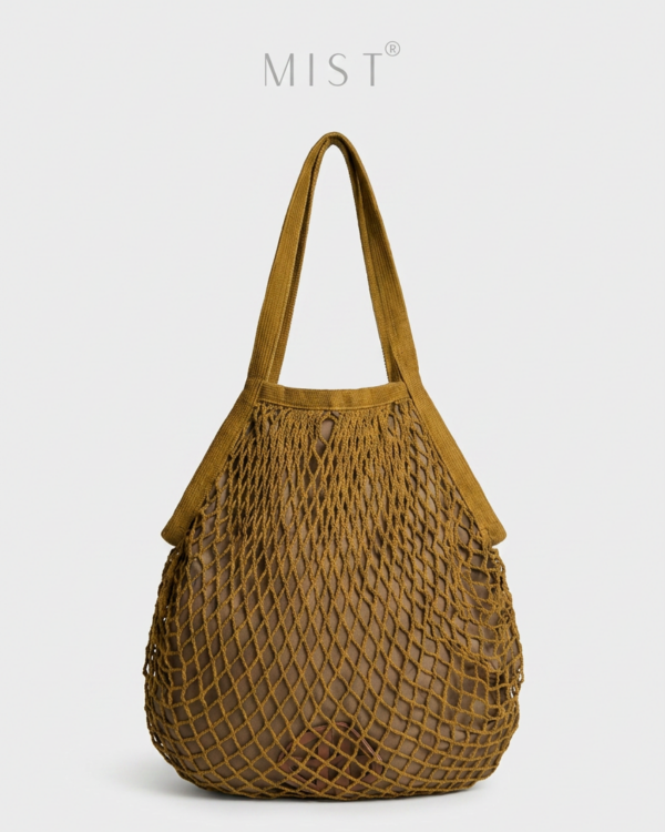Taylor Mesh Net Bag - Nude
