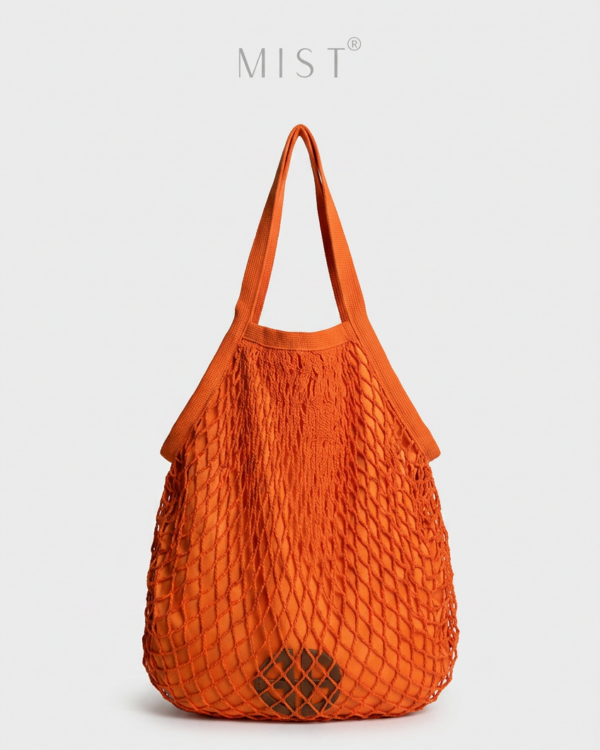 Taylor Mesh Net Bag - Orange