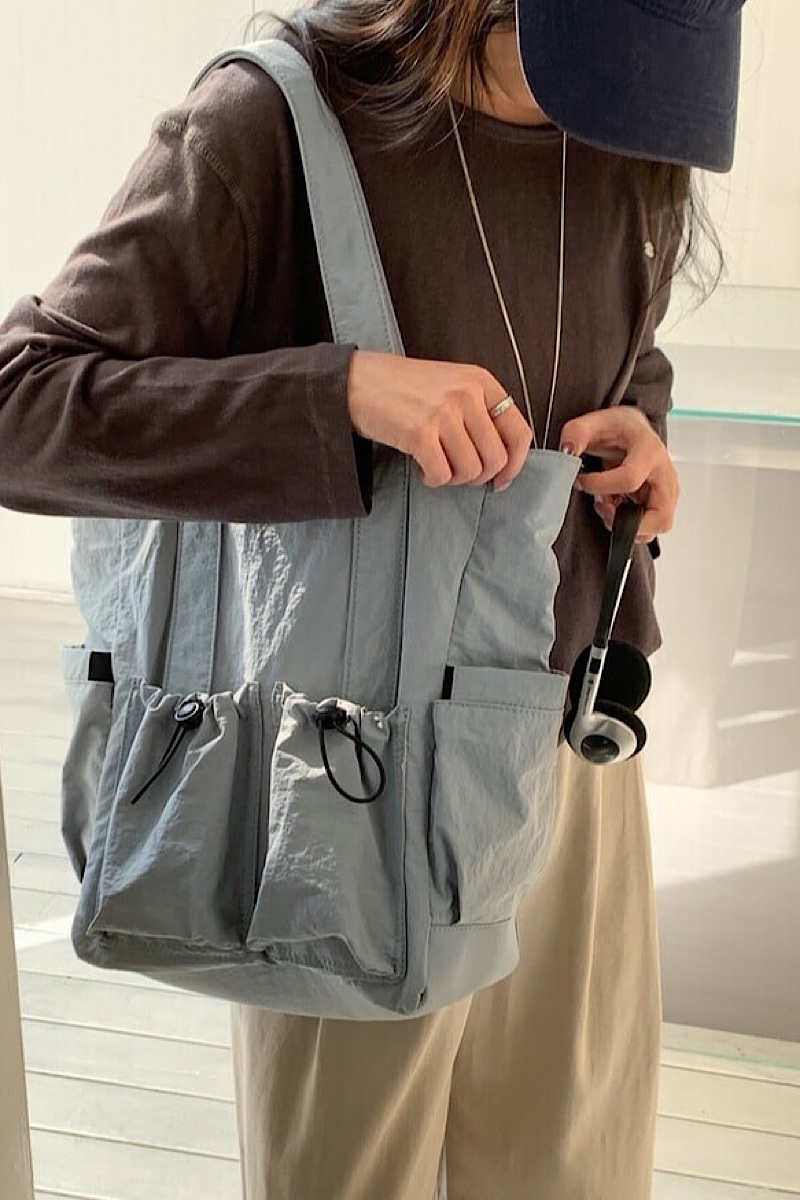 Haru Scout Tote – Blue