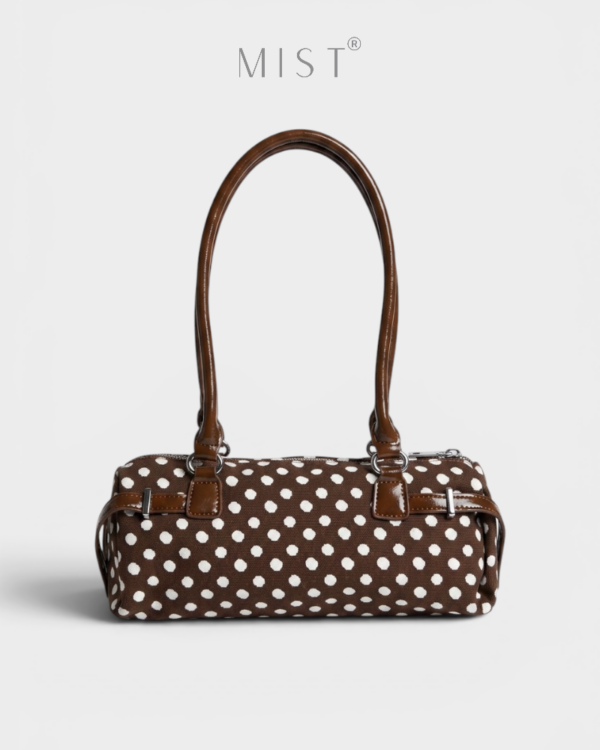 Camellia Polka Large - Brown