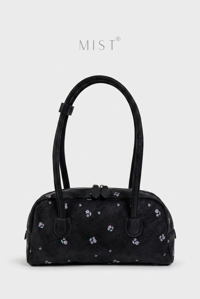 Poppy Floral - Black