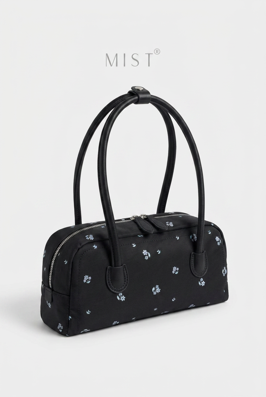 Poppy Floral - Black