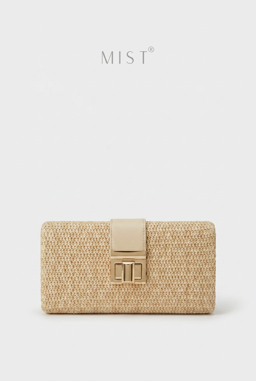 Merve Clutch - Beige