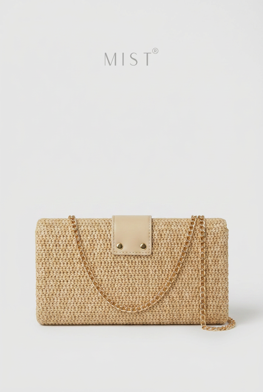 Merve Clutch - Beige