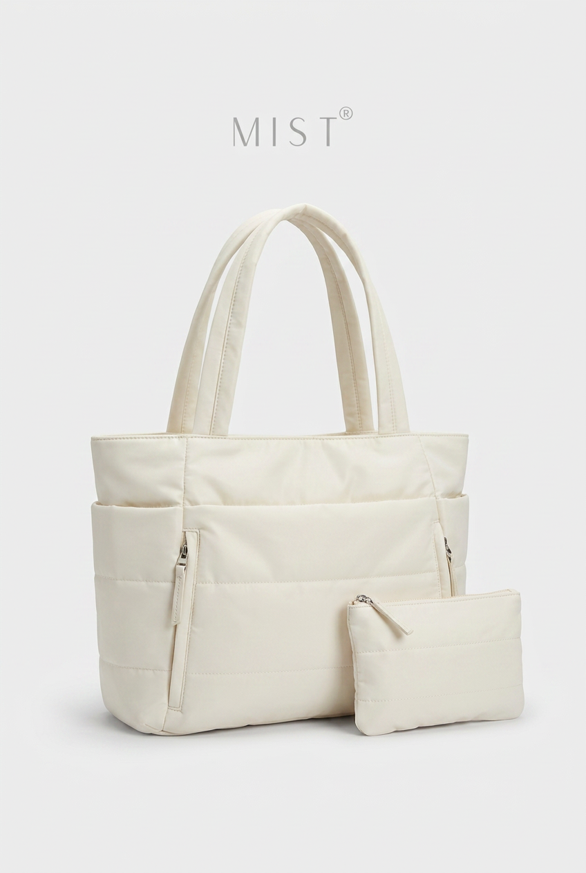 Nora Large Multi Compartments - Cream