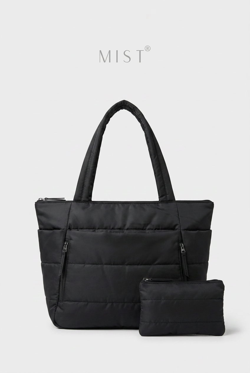 Nora Large Multi Compartments- Black