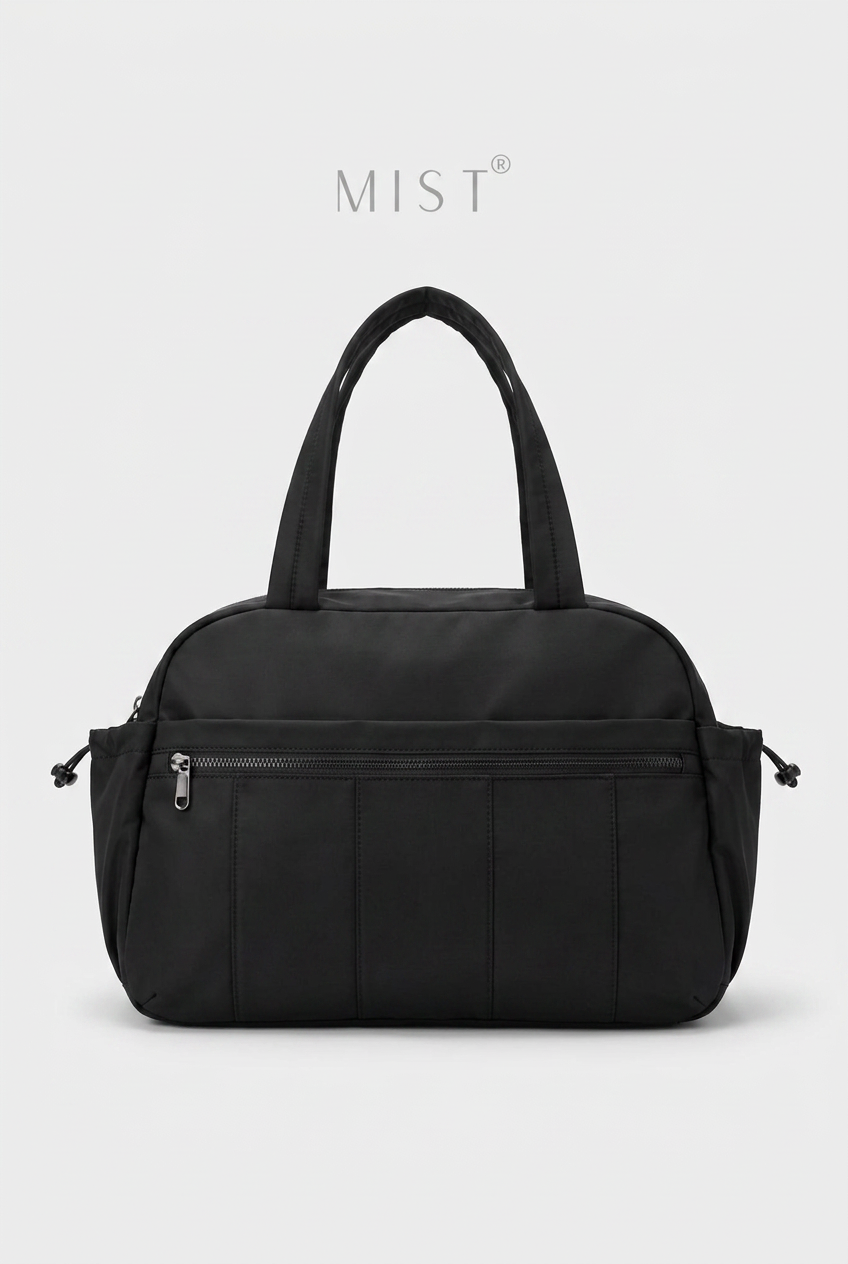 Bowie Large Water Proof Puffer Bag - Black