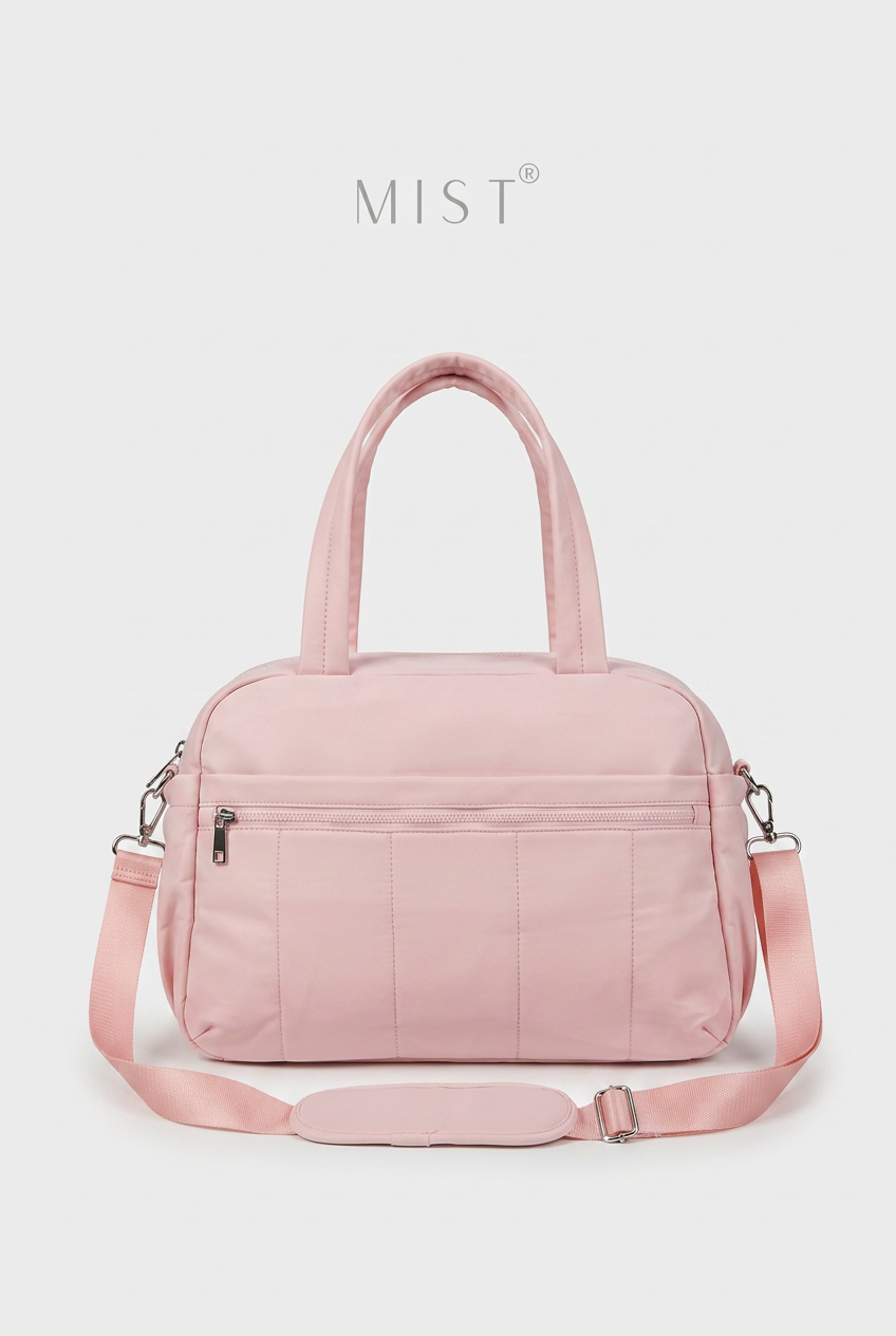 Bowie Large Water Proof Puffer Bag - Pink