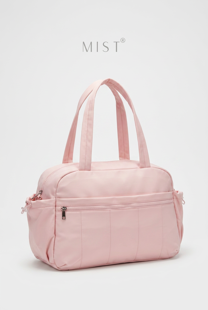 Bowie Large Water Proof Puffer Bag - Pink