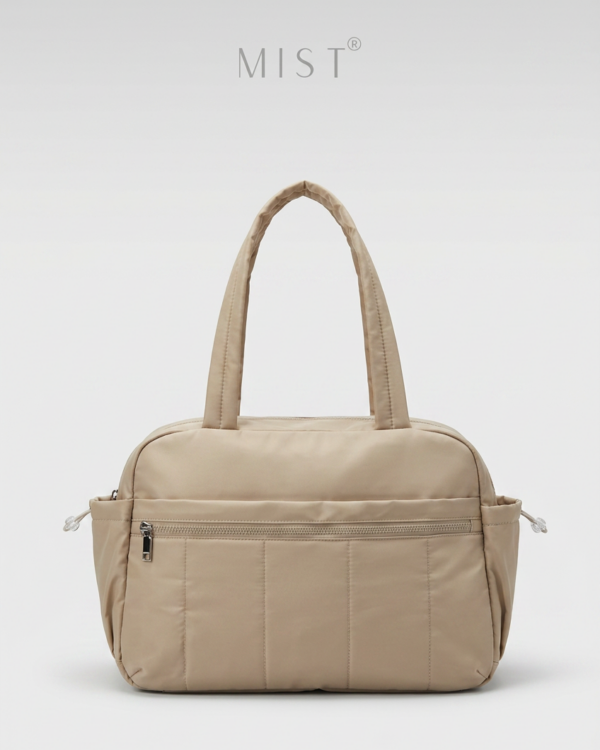 Bowie Large Water Proof Puffer Bag - Beige