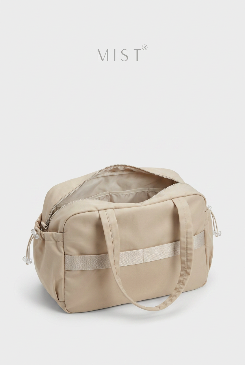 Bowie Large Water Proof Puffer Bag – Beige