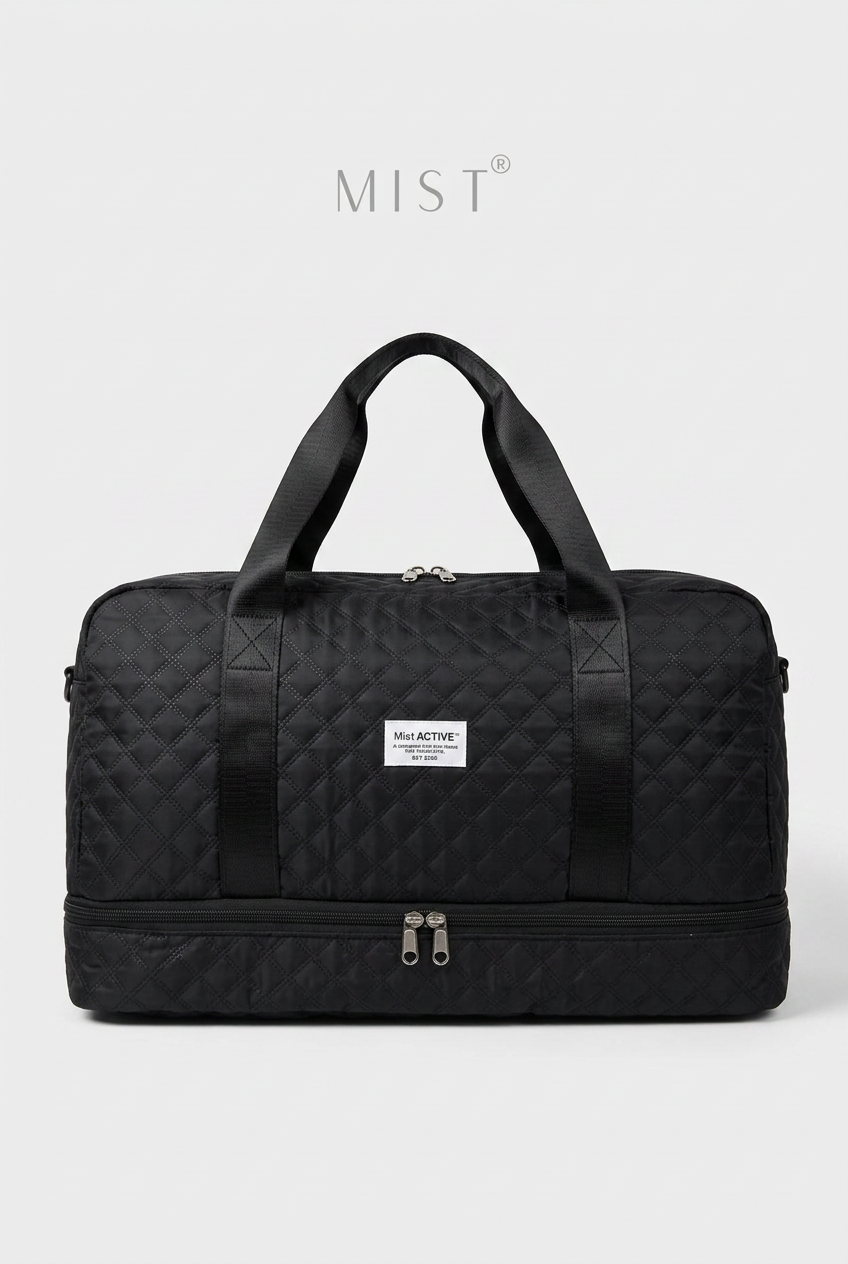 Mist Active Mega Quilted – Black