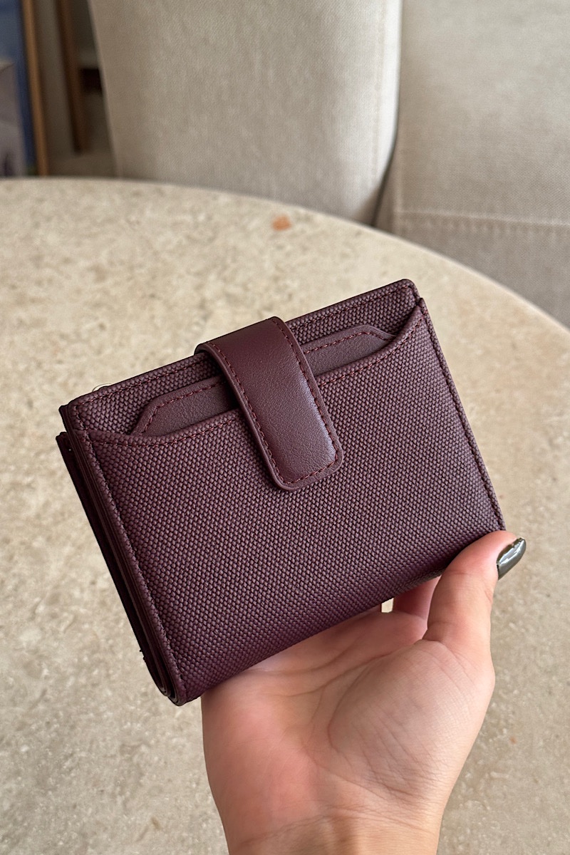 Tilly + Card Holder - Bordeaux