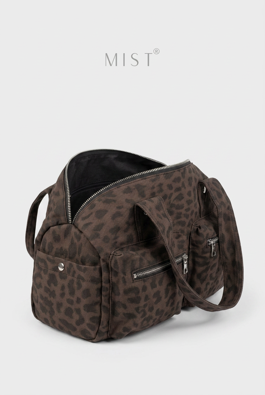 Leopara – Charcoal Brown