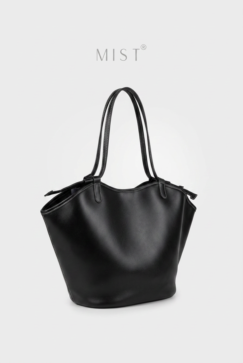 Lea Large + Pouch - Black