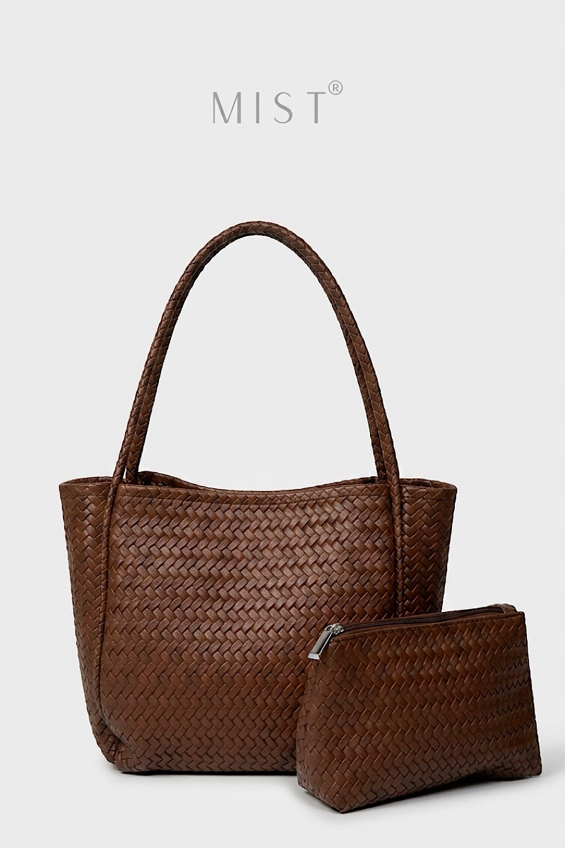 Moscow Woven + Pouch - Coffee Brown