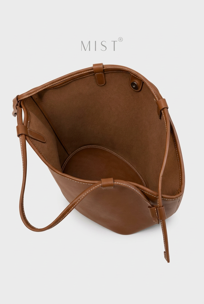 Lea Large + Pouch - Camel