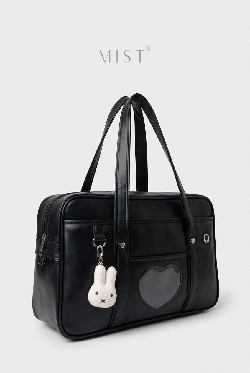 Kenzu Heart Japanese Style + Charm - Black