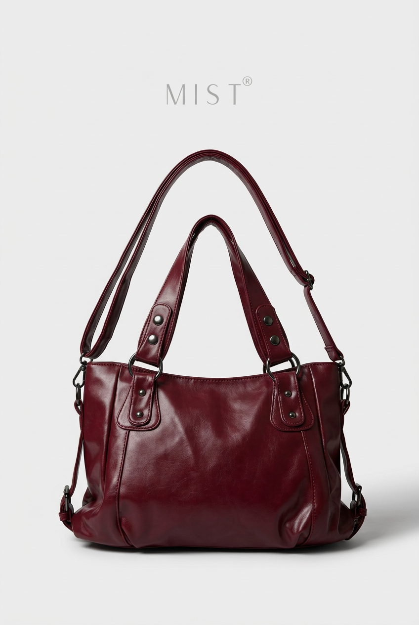 Greta - Cherry Bordeaux