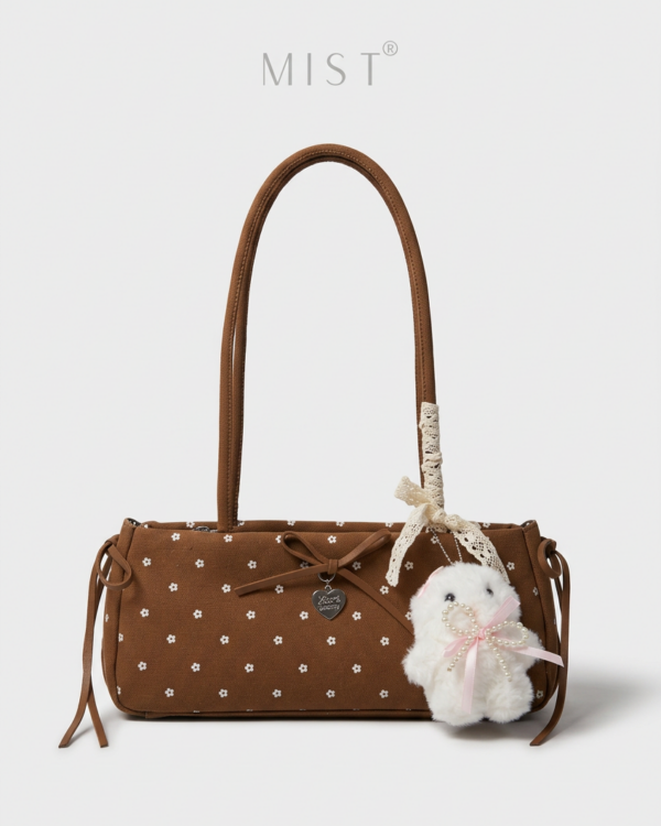 Orchid Bunny + Charm - Camel