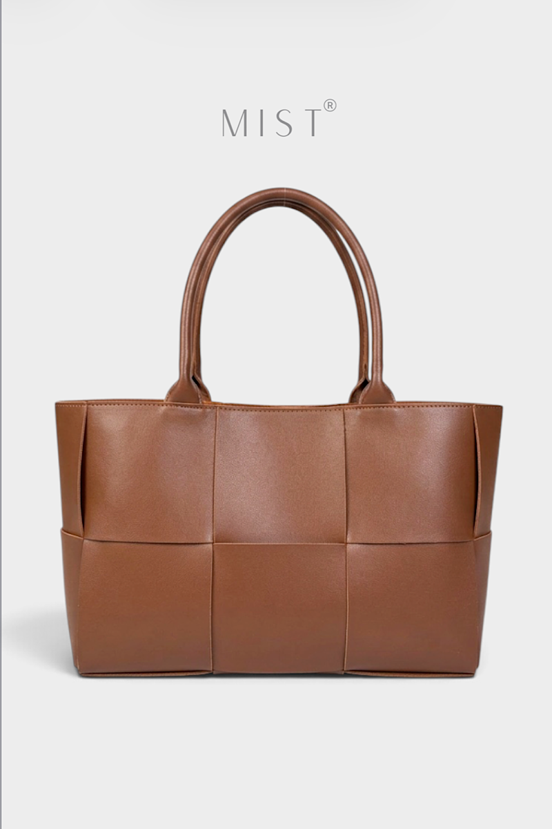 Gaia Woven + Purse - Camel