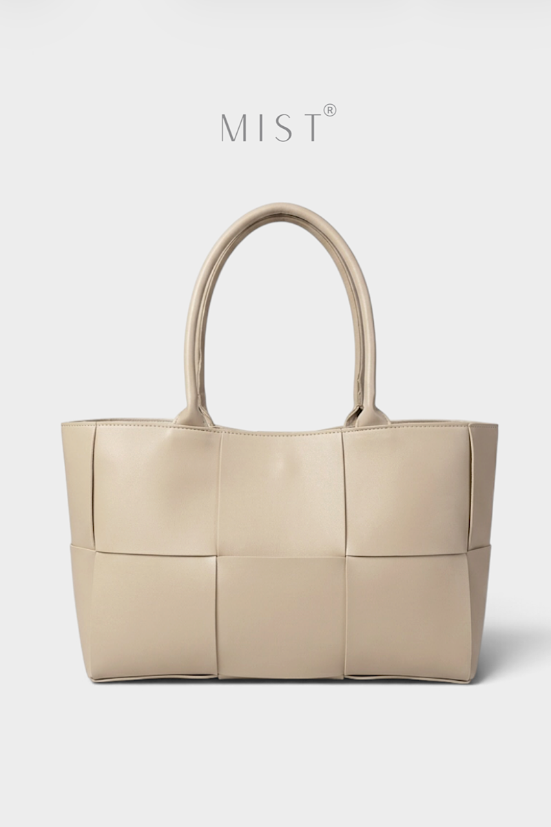 Gaia Woven + Purse - Cream