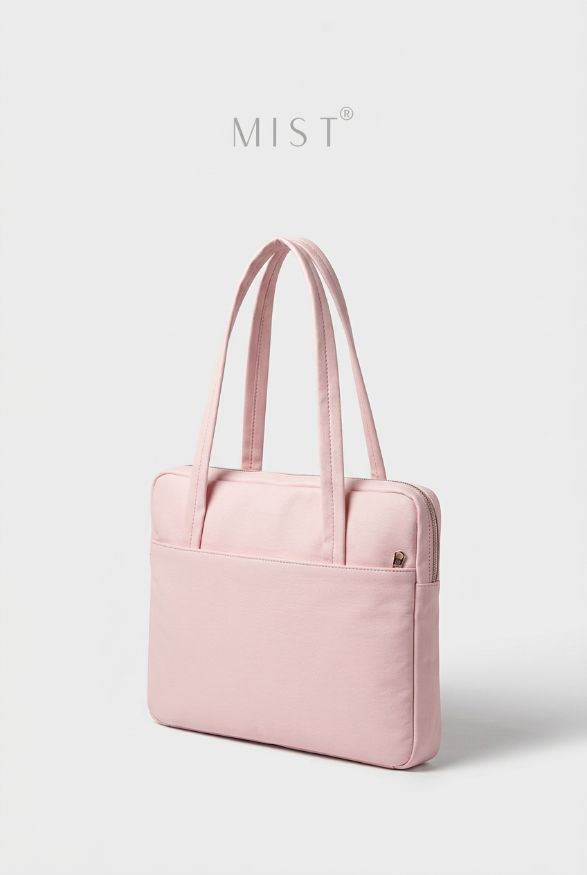 Hush Laptop Bag – Baby Pink