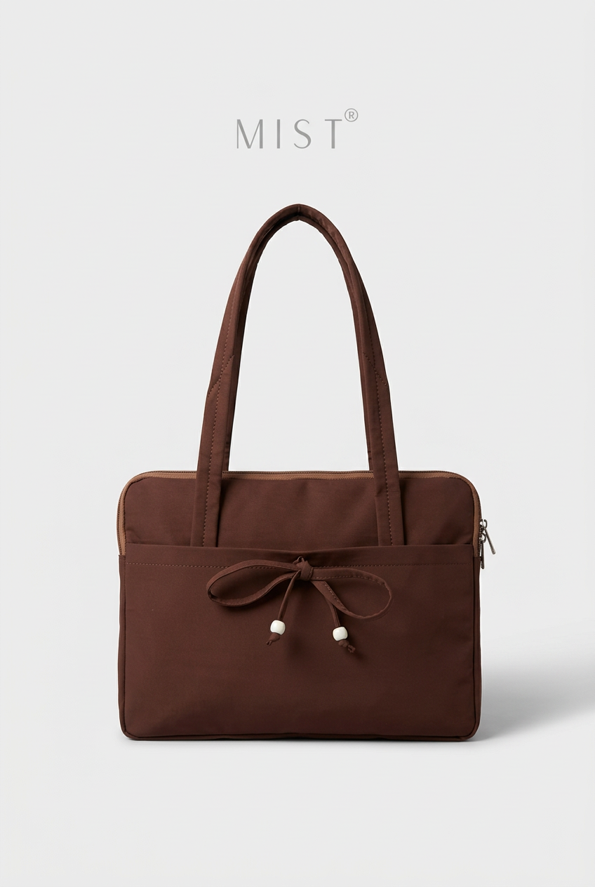 Hush Laptop Bag - Coffee Brown