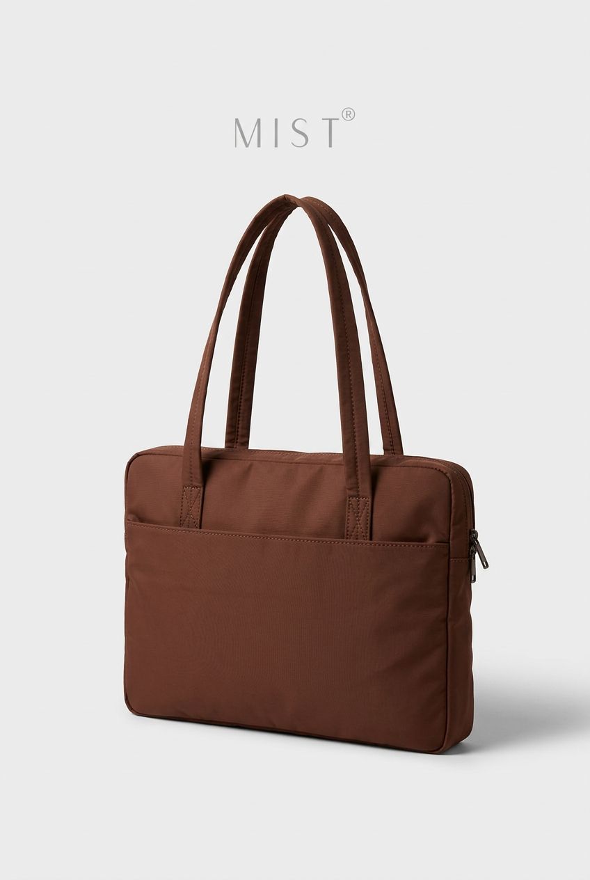 Hush Laptop Bag – Coffee Brown