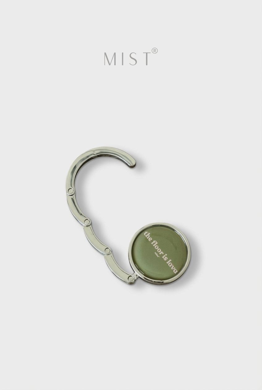 The Floor Is Lava Bag Hanger – Mint Green