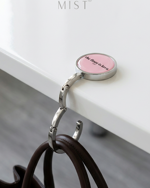 The Floor Is Lava Bag Hanger - Pink
