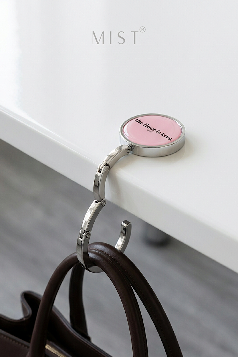 The Floor Is Lava Bag Hanger - Pink