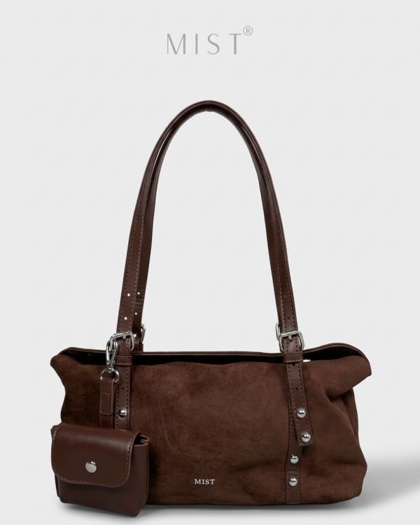 Tiffany Suede - Coffee Brown