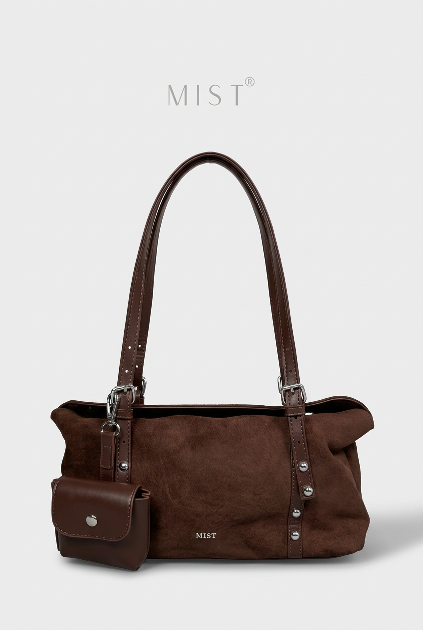 Tiffany Suede - Coffee Brown