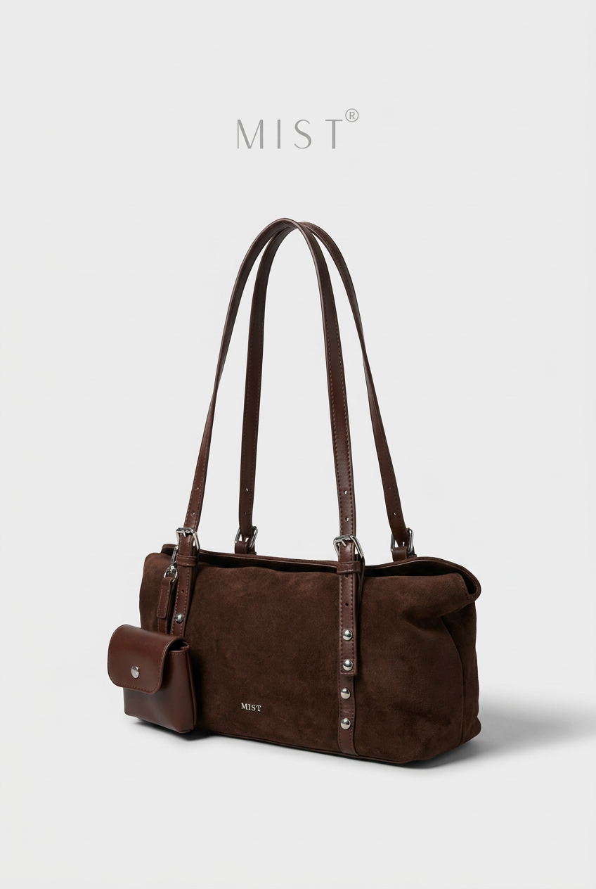 Tiffany Suede - Coffee Brown