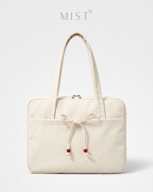 Hush Laptop Bag - Cream