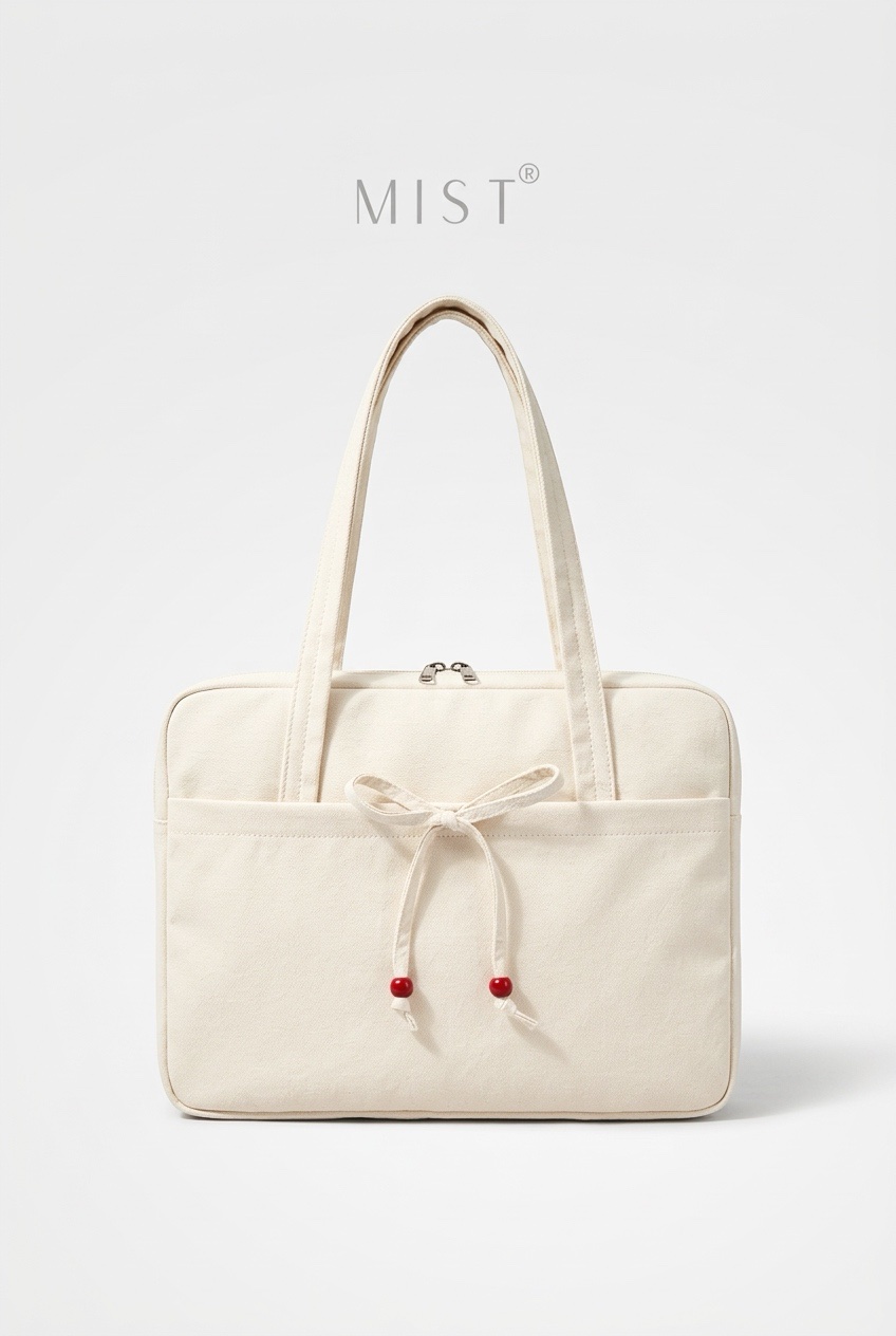 Hush Laptop Bag - Cream
