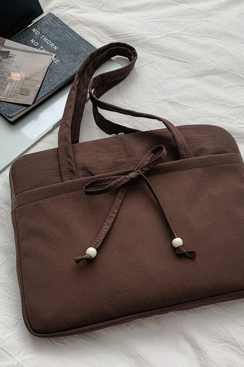 Hush Laptop Bag – Coffee Brown